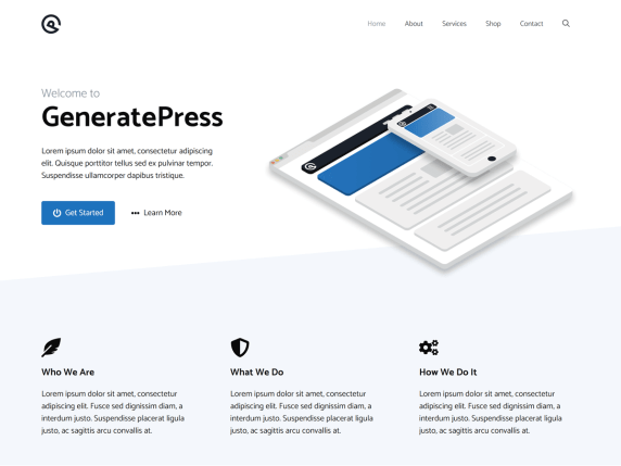 Generatepress SEO Optimized WordPress Theme