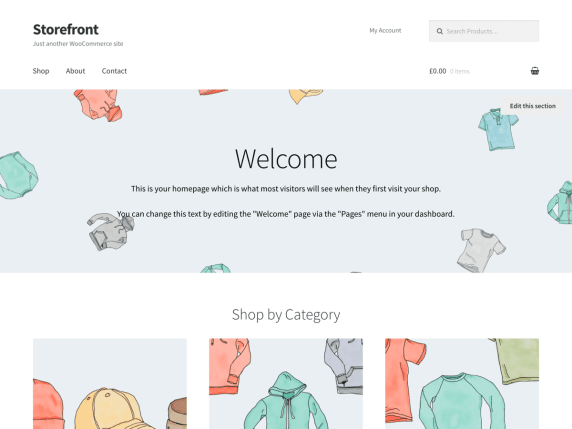 Storefront SEO Optimized WordPress Theme