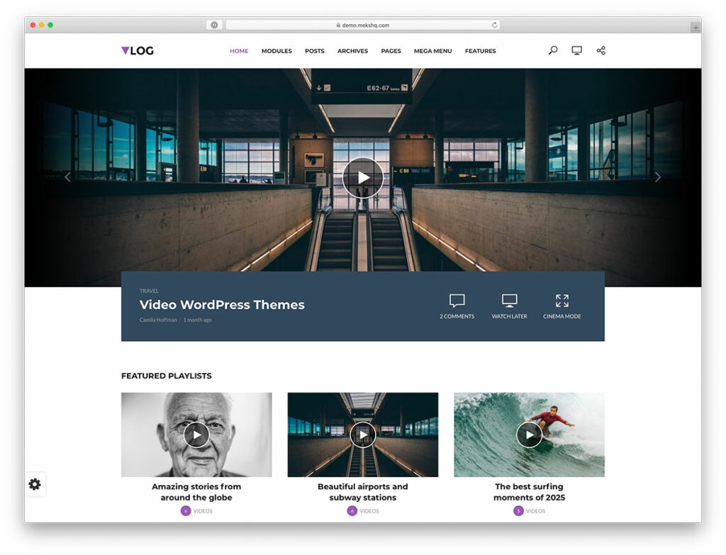20 Best WordPress Video Themes For Video Blogs and Vlogs