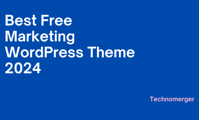 Best Free Marketing WordPress Theme